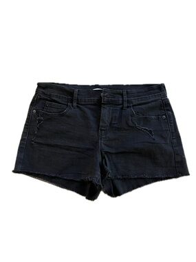 Old Navy Boyfriend Black Jean Shorts